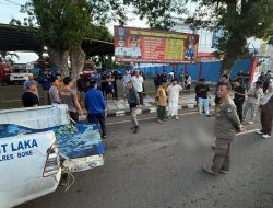 Quick Respon Sat Lantas Polres Bone Datangi TKP Laka Lantas: Kasat Lantas AKP Riyanda Keluarkan Imbauan