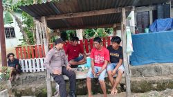 Bhabinkamtibmas Desa Tebba Briptu Irfan Rahman Laksanakan Kegiatan Sambang