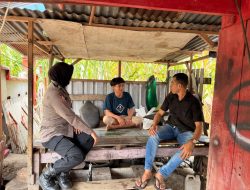 Bahas Kamtibmas dan Bangun Sinegri di Desa Binaan, Brigpol Citra Lakukan Sambang