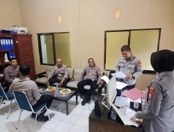 Bag Ren Polres Bone Lakukan Kunjungan Asistensi di Polsek Tellu Siattinge, Ini Tujuannya
