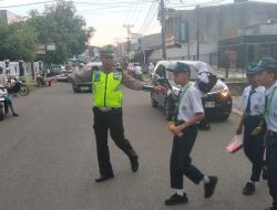 Polantas Bone Laksanakan Pengaturan Pagi, Wujud Pelayanan Prima Kepada Masyarakat