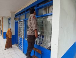 Polisi Gerak Cepat Olah TKP Dugaan Pencurian di SMP Negeri 7 Bajoe