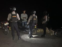 Cegah Gangguan Kamtibmas, Samapta Polres Bone Tingkatkan Patroli Malam 