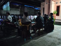 Polsek Awangpone Laksanakan Pengamanan Pesta Pernikahan di Desa Pacing