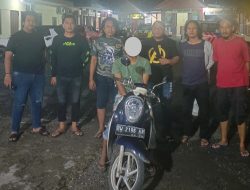 Gadaikan Motor Sepupu, Pelaku Penipuan dan Penggelapan Dibekuk Tim Opsnal III Reskrim Polsek Tanete Riattang