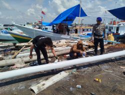 Pihak Satpolairud Sapa Nelayan yang Sedang Beraktivitas, Sekaligus Menyampaikan Himbauan Ini