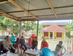 ‎Lakukan Sambang, Salah Satu Bentuk Kepedulian Bhabinkamtibmas Jaga Kamtibmas