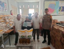 Bantuan Pangan untuk Warga Tersalurkan Lancar, Aiptu Baso Halim Turun Langsung Pantau Kegiatan