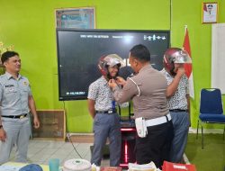 Sinergi Polantas – Dokkes Polres Bone Hingga Jasa Raharja Edukasi Pelajar SMAN 3 Bone