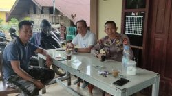 Gelar Coffee Morning Bersama Tokoh Masyarakat, Ini Harapan Kapolsek Salomekko   