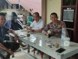 Gelar Coffee Morning Bersama Tokoh Masyarakat, Ini Harapan Kapolsek Salomekko   