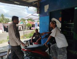 Temui Warga dan Berdialog Ringan, Pak Bhabin Ciptakan Suasana Harmonis Melalui Kegiatan Sambang