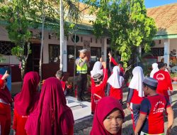 Sasar Pelajar SD, Polantas Bone Ingatkan Bahaya Penggunaan Sepeda Listrik Dijalan Raya