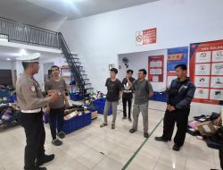 Polantas Menyapa Mappatabe, Satlantas Polres Bone Sasar Kurir Shope Ekspres. Ini Tujuannya
