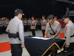 Kapolda Sulsel Pimpin Pelantikan Wakapolda dan Dirreskrimum serta Sertijab Dirreskrimsus, Tekankan Dukungan dan Soliditas Jajaran
