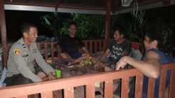 Bhabinkamtibmas Aiptu Syahrir Laksanakan Pembinaan Satkamling di Desa Laburasseng