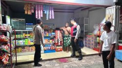 Personel Polsek Awangpone Laksanakan Patroli Biru Pantau Situasi Kamtibmas Malam Hari