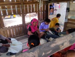 Jaga Kondusifitas, Personel Polsek Patimpeng Laksanakan Sambang dan Himbauan Kamtibmas