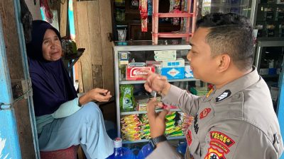 Brigpol Maman Lakukan Sambang dan Aktif Berdialog Bersama Warga Terkait Permasalahan Kamtibmas