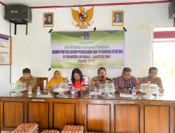 Kapolsek Lappariaja Hadiri Giat Pemberian Makanan Tambahan Hewani di Desa Patangkai