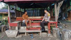 Aipda Ervan Parisna Laksanakan Giat Satkamling di Desa Swadaya Kecamatan Libureng