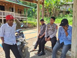 Bhabinkamtibmas Polsek Patimpeng Laksanakan Sambang 