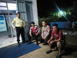 PATROLI BIRU POLSEK LAMURU, PERSONEL HIMBAU WARGA JAGA KAMTIBMAS.