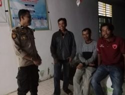 Bhabinkamtibmas Polsek Salomekko Laksanakan Giat Sambang ke Wilayah Binaan