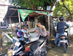 Bina Komunitas Ojek, Bripka Muh. Tachdir Perkuat Peran Satkamling di Wilayah Jeppe’e