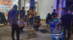 Antisipasi Kejahatan Pada Malam Hari, Ka SPKT Polsek Kahu Laksanakan Patroli Malam.