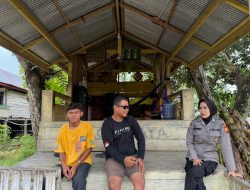 Polsek Awangpone Laksanakan Kontrol Satkamling Di Poskamling Watang Jaling
