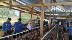 Kapolsek Sibulue Hadiri Launching BUMDES Mattiro Deceng dan Gerakan Pangan Murah di Desa Tunrung Tellue