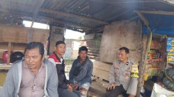 Pererat Kemitraan dengan Warga, Aipda Andi Masriadi Kunjungi Satkamling di Wilayah Binaan