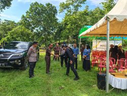 Wakapolsek Palakka Hadiri Kegiatan Pemusnahan Barang Bukti oleh Kejaksaan Negeri Bone