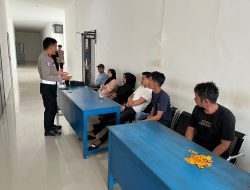 Kanit Kamsel Satlantas Polres Bone Laksanakan Edukasi Keselamatan Berkendara