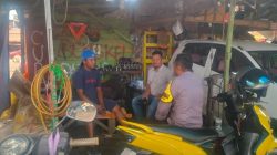 Sambang Jadi Rutinitas Bhabinkamtibmas Polsek Tanete Riattang Dalam Menjaga Keamanan Lingkungan
