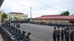 Wakapolres Bone Pimpin Gelar Pasukan Pengamanan Pilkades PAW 2026, Tekankan Harkamtibmas