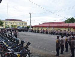 Wakapolres Bone Pimpin Gelar Pasukan Pengamanan Pilkades PAW 2026, Tekankan Harkamtibmas