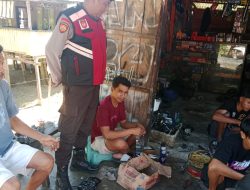 Kanit Samapta Polsek Salomekko Bripka Sunuking Laksanakan Patroli dalam Rangka Harkamtibmas