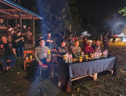 Personil Polsek Palakka Laksanakan Pengamanan, Pastikan Kamtibmas Tetap Kondusif