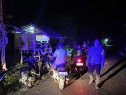 Patroli Blue Light Polsek Palakka Guna Ciptakan Rasa Aman