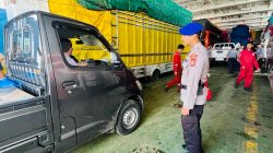 Pihak Satpolairud Polres Bone Lakukan Pengamanan Aktivitas Penyeberangan, Berikan Rasa Aman Kepada Penumpang Ferry