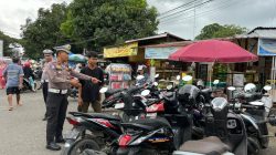 Sat Lantas Polres Bone Sosialisasikan Parkir Tertib di Pasar Kawasan Eks Pasar Sentral Watampone