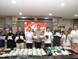 Polda Sulsel Musnahkan Barang Bukti Narkotika Hasil Pengungkapan Jaringan Internasional Periode Januari–Juni 2026
