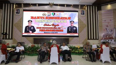 Polda Sulsel Kumpulkan 278 Kantong Darah dalam Aksi Donor Sambut Hari Bhayangkara ke-80