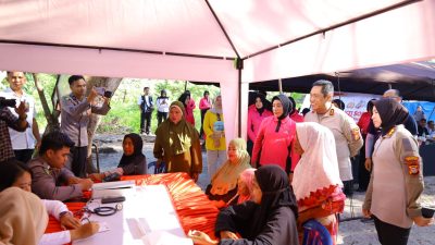 Polda Sulsel Gelar Bakti Sosial di Pulau Lanjukang Sambut Hari Bhayangkara ke-80