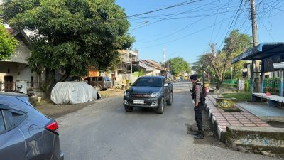 Sat Samapta Polres Bone Laksanakan Pengaturan Pagi di Titik Rawan Kemacetan