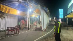 Tutup Badan Jalan, Satlantas Polres Bone Beri Imbauan ke Pemilik Hajatan