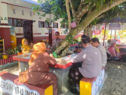 Sat Binmas Polres Bone Koordinasi Penyuluhan Bahaya Narkoba di SD Inpres 12/79 Cellu