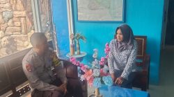 Sambang Humanis Bripka Sultan, Wujudkan Kamtibmas Kondusif di Kelurahan Biru